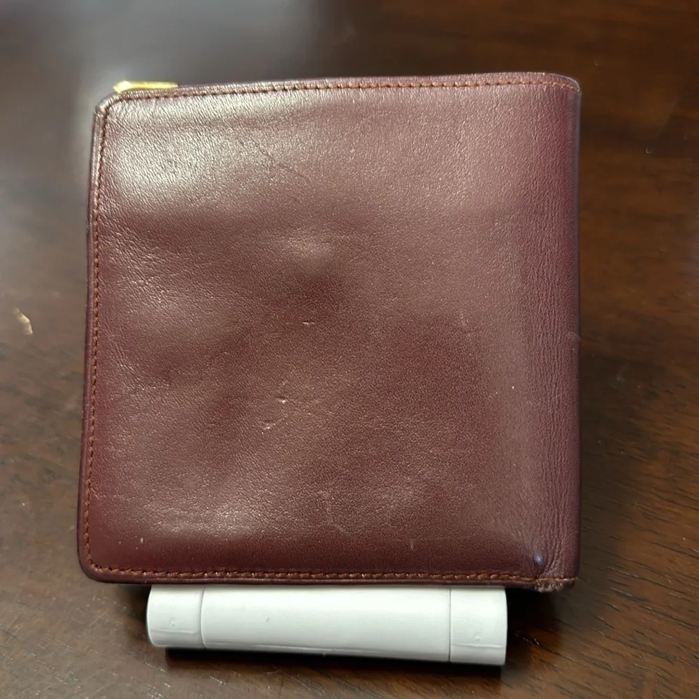 Men’s Cartier Leather Bifold Wallet